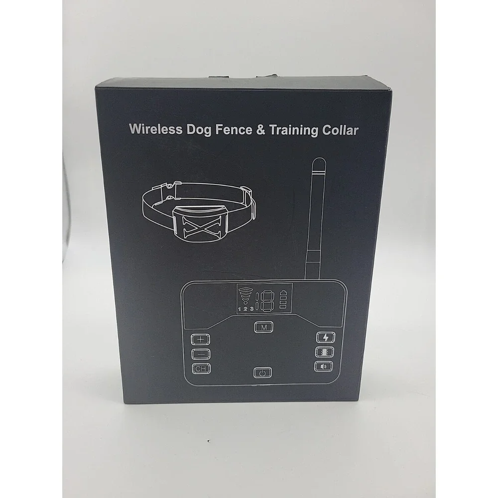 Wireless dog fence and training collar